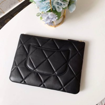 Alternative view of Replica Chanel Small Zip Pouch 31530-1