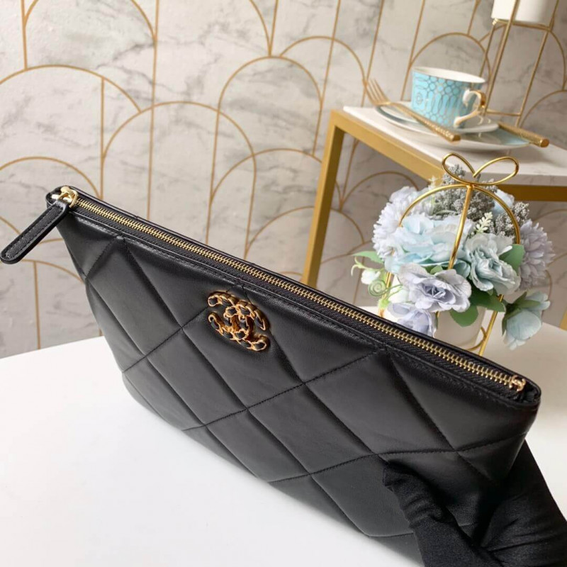 Replica Chanel Small Zip Pouch 31530-1 - Image 4