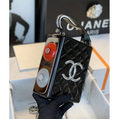 Alternative view of Replica Chanel Traffic Light Bag 17543