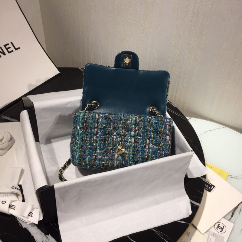 Replica Chanel Tweed Mini Flap Bag A69900 - Image 8