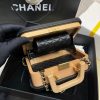Best Replicas Bags - Chanel Vanity Case Beech Wood AS2926 Beige Black Top Quality Louis Vuitton LV Replica Bags On Sales