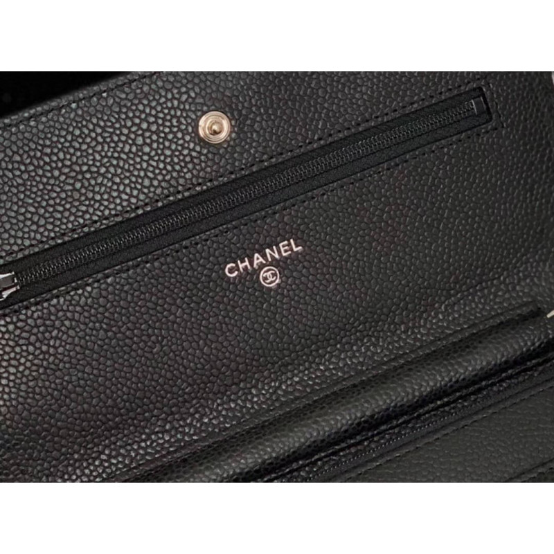Replica Chanel Wallet On Chain Caviar Gold Hardware Bag 528725 - Image 7
