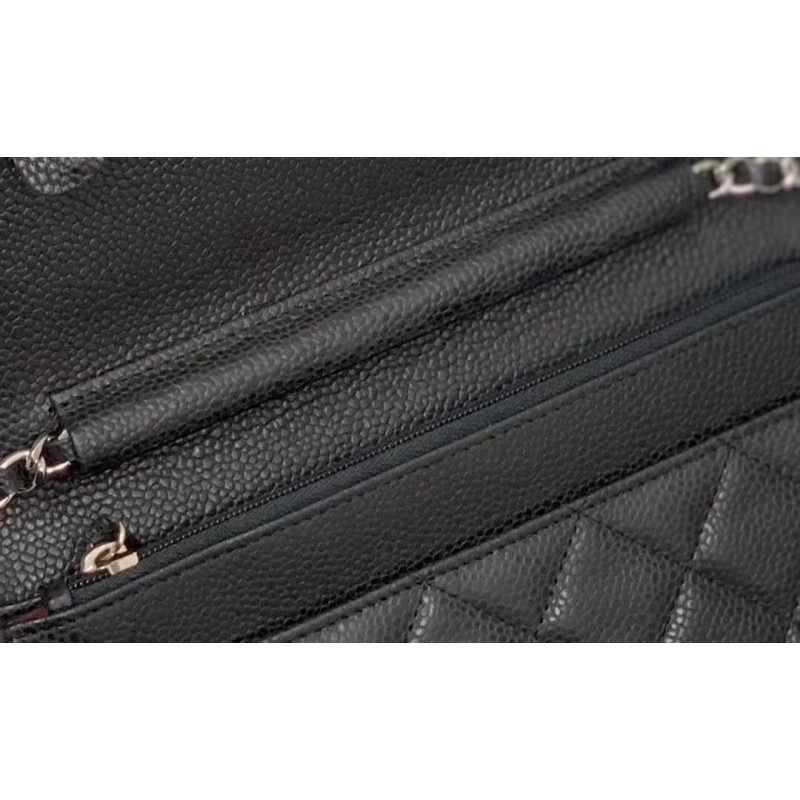 Replica Chanel Wallet On Chain Caviar Gold Hardware Bag 528725 - Image 8
