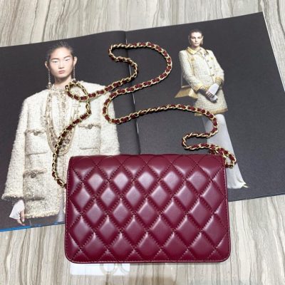 Alternative view of Replica Chanel Woc Chain Flap Bag 86066