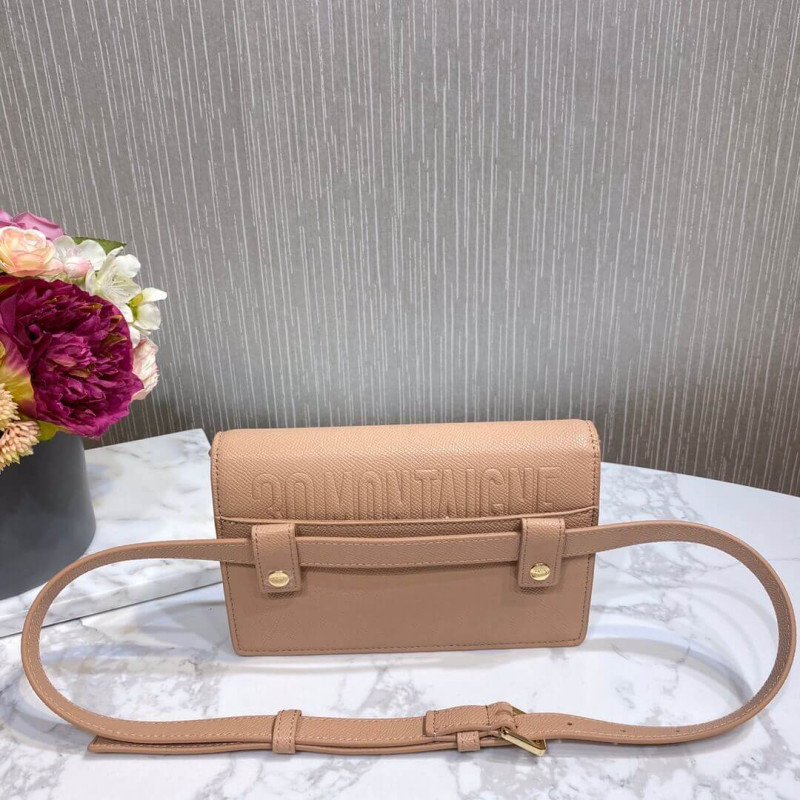 Replica Christian Dior 30 Montaigne 2-In-1 Pouch Grained Calfskin S2086 - Image 3