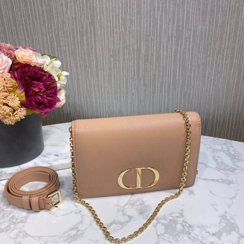 Replica Christian Dior 30 Montaigne 2-In-1 Pouch Grained Calfskin S2086 - Image 4
