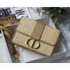 Best Replicas Bags - Christian Dior 30 Montaigne Bag Natural Cannage Raffia M9203 Top Quality Louis Vuitton LV Replica Bags On Sales