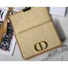 Best Replicas Bags - Christian Dior 30 Montaigne Bag Natural Cannage Raffia M9203 Top Quality Louis Vuitton LV Replica Bags On Sales