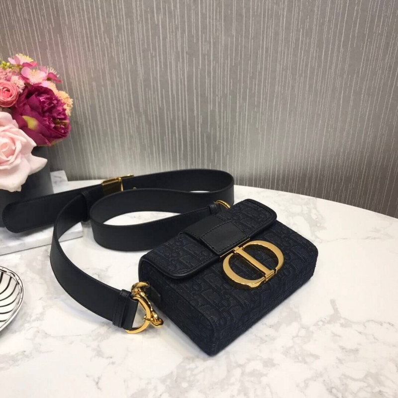 Replica Christian Dior 30 Montaigne Box Bag Oblique Jacquard M9204 - Image 5
