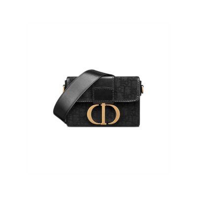 Replica Christian Dior 30 Montaigne Box Bag Oblique Jacquard M9204