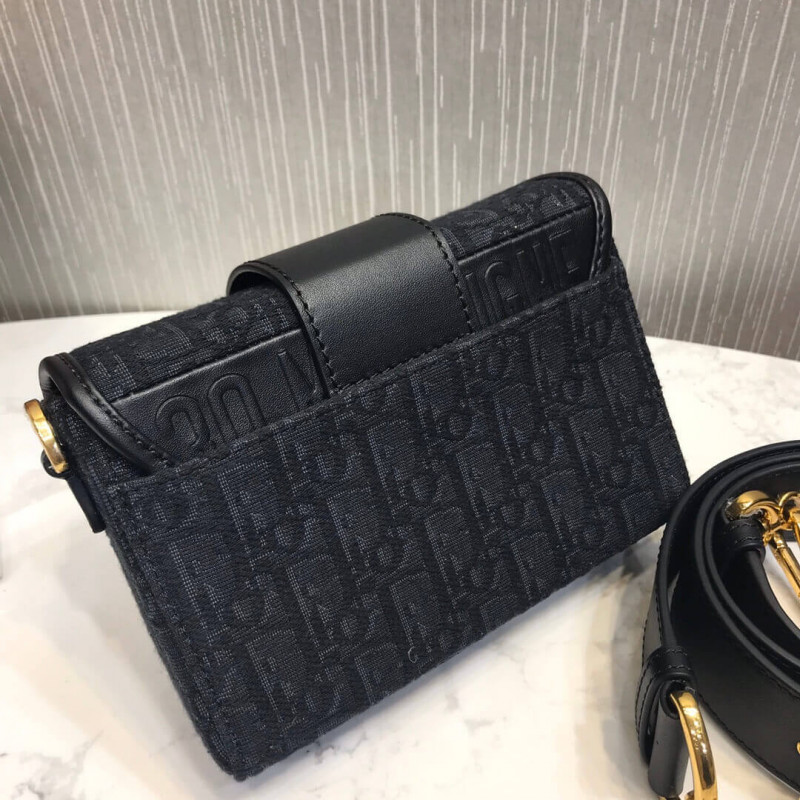 Replica Christian Dior 30 Montaigne Box Bag Oblique Jacquard M9204 - Image 7