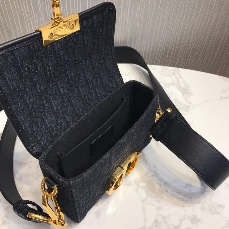 Replica Christian Dior 30 Montaigne Box Bag Oblique Jacquard M9204 - Image 9