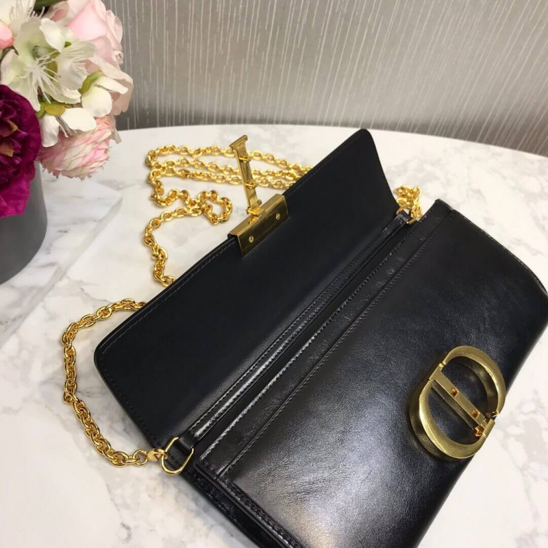 Replica Christian Dior 30 Montaigne Calfskin Clutch Chain Bag M9206 - Image 7