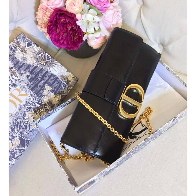 Replica Christian Dior 30 Montaigne Calfskin Clutch Chain Bag M9206 - Image 10
