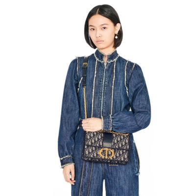 Alternative view of Replica Christian Dior 30 Montaigne Flap Chain Bag M9208
