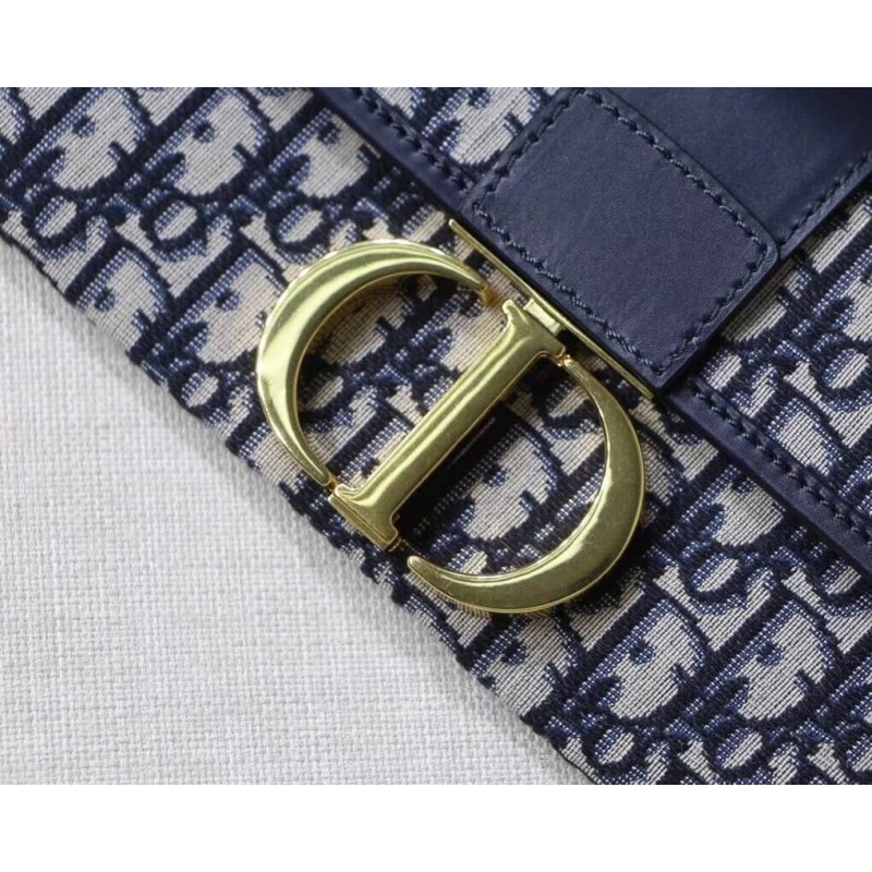 Replica Christian Dior 30 Montaigne Jacquard Canvas Clutch Bag M9206 - Image 4