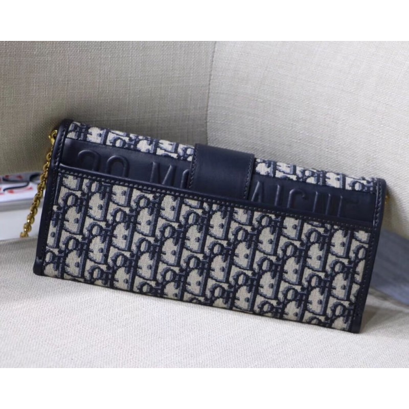 Replica Christian Dior 30 Montaigne Jacquard Canvas Clutch Bag M9206 - Image 6