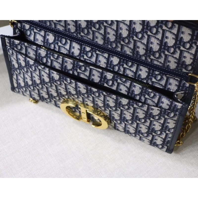 Replica Christian Dior 30 Montaigne Jacquard Canvas Clutch Bag M9206 - Image 10