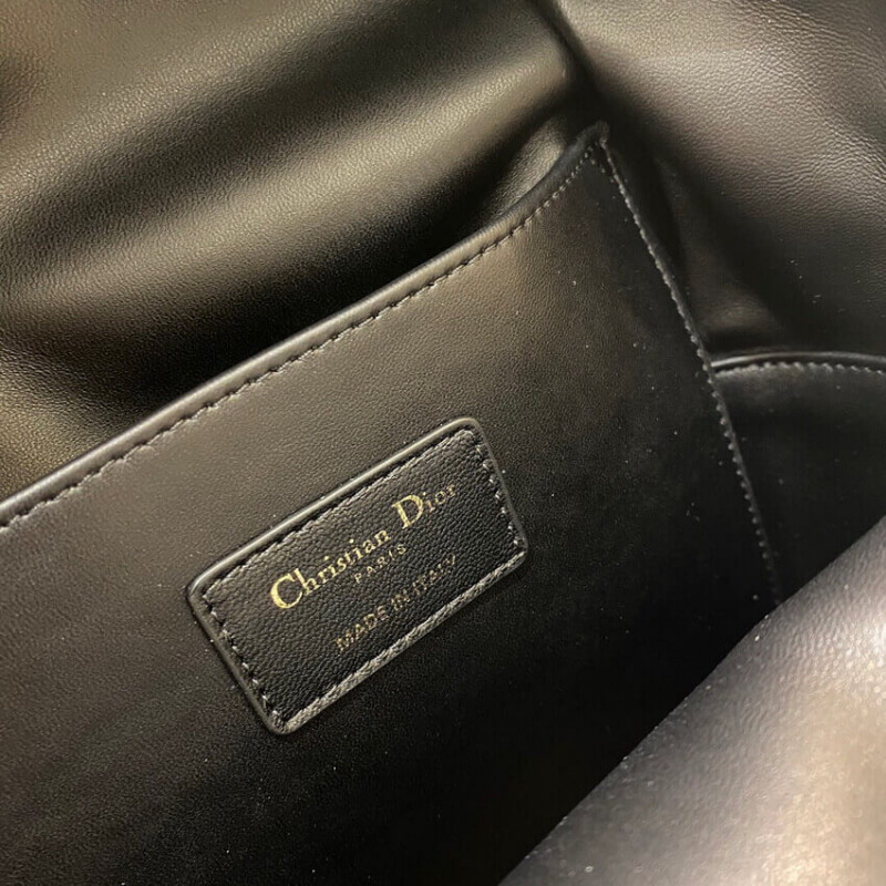Replica Christian Dior Black Cannage Lambskin Small Backpack M9221 - Image 13