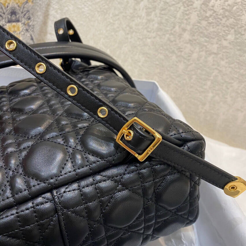 Replica Christian Dior Black Cannage Lambskin Small Backpack M9221 - Image 10