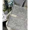 Best Replicas Bags - Christian Dior Book Tote Grey Toile De Jouy Bag M1286 Top Quality Louis Vuitton LV Replica Bags On Sales