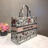 Best Replicas Bags - Christian Dior Book Tote Multicolor Rosa Mutabilis Embroidery M1286 Top Quality Louis Vuitton LV Replica Bags On Sales