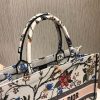 Best Replicas Bags - Christian Dior Book Tote Multicolor Rosa Mutabilis Embroidery M1286 Top Quality Louis Vuitton LV Replica Bags On Sales