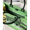 Best Replicas Bags - Christian Dior Large Book Tote Bright Green and Orange D-Jungle Pop Embroidery M1286 Top Quality Louis Vuitton LV Replica Bags On Sales