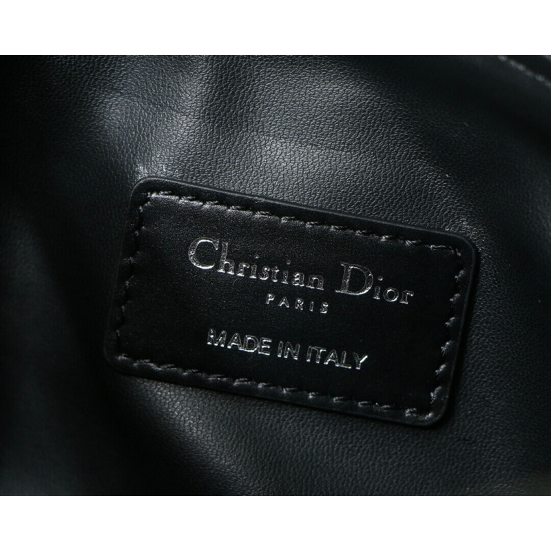 Replica Christian Dior Medium Diortravel Nomad Pouch In Macrocannage Calfskin S5554 - Image 12