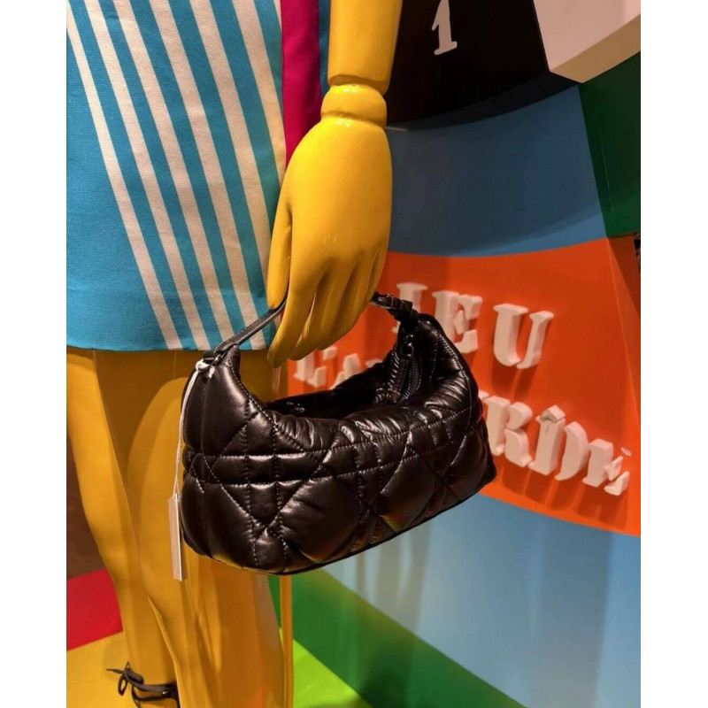 Replica Christian Dior Medium Diortravel Nomad Pouch In Macrocannage Calfskin S5554 - Image 3