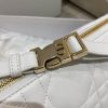 Best Replicas Bags - Christian Dior Medium Vibe Hobo Bag M7201 White Cannage Lambskin Top Quality Louis Vuitton LV Replica Bags On Sales
