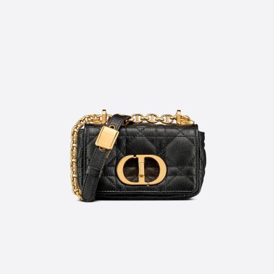 Replica Christian Dior Micro Caro Bag Supple Cannage Calfskin S2022