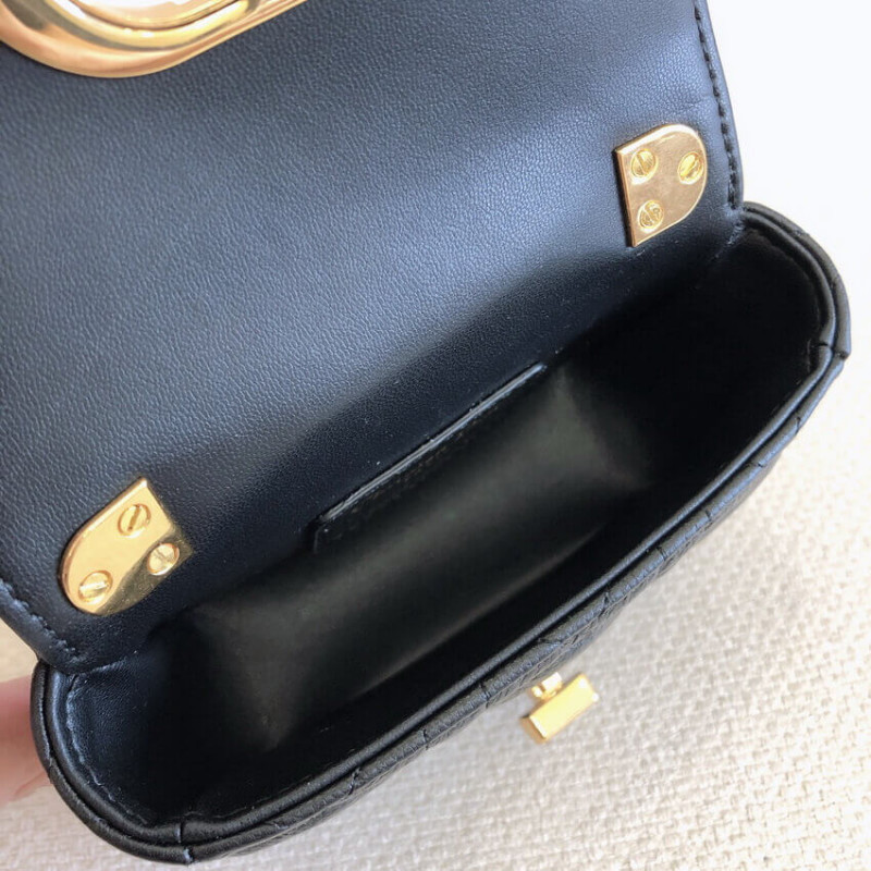 Replica Christian Dior Micro Caro Bag Supple Cannage Calfskin S2022 - Image 8