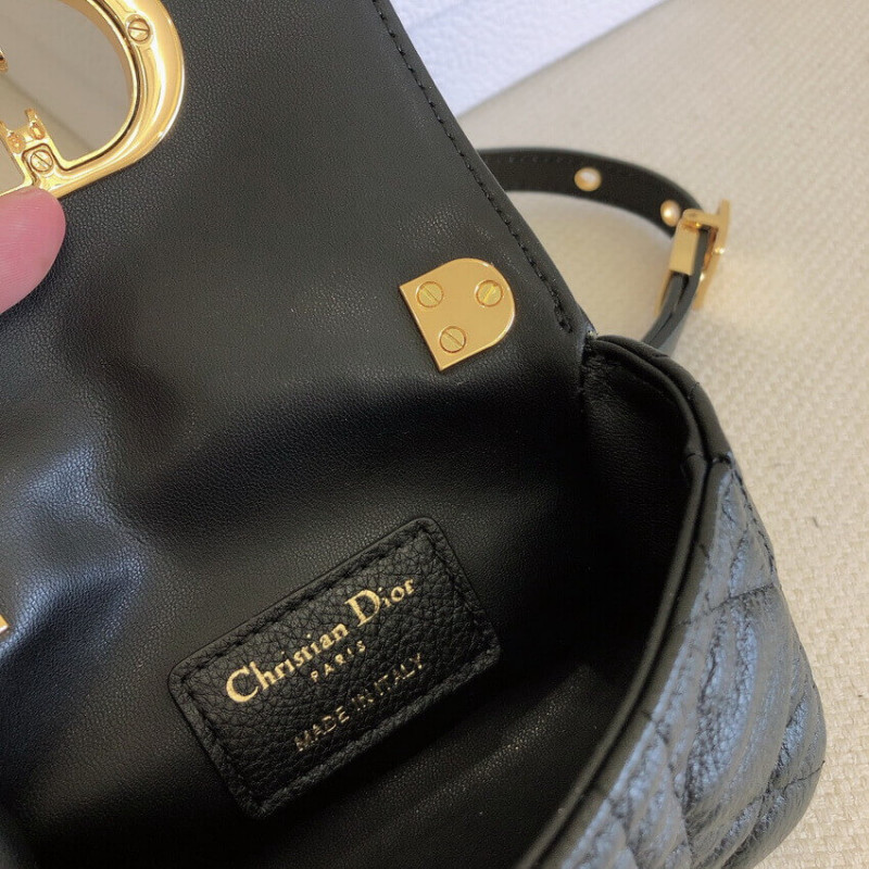 Replica Christian Dior Micro Caro Bag Supple Cannage Calfskin S2022 - Image 9