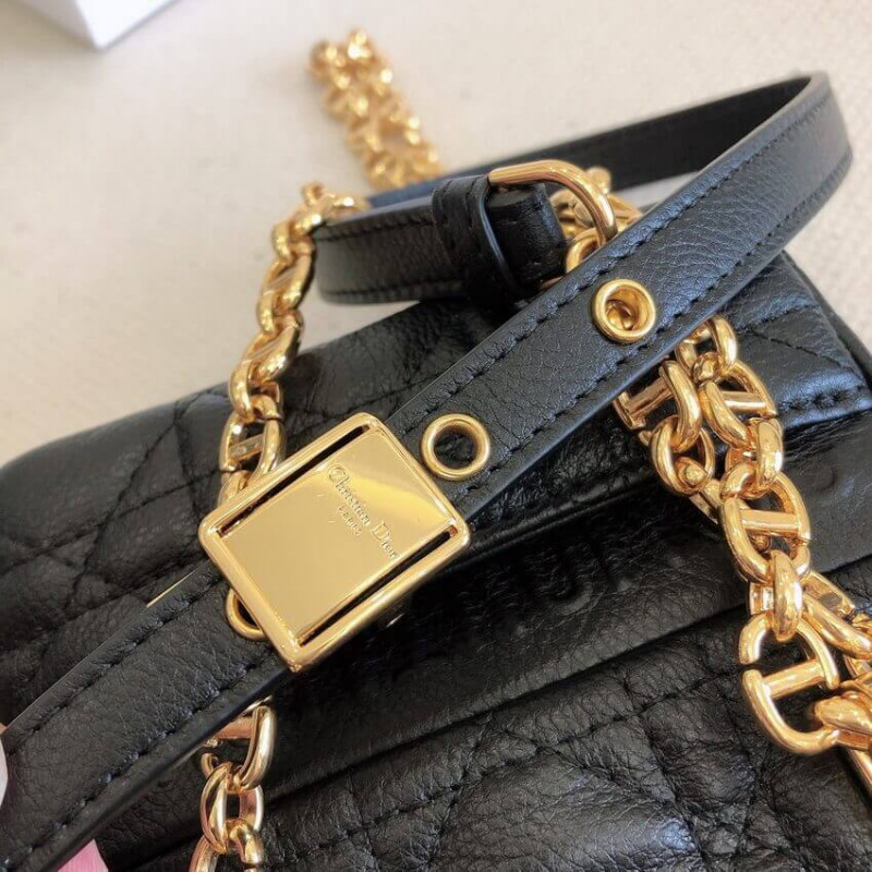 Replica Christian Dior Micro Caro Bag Supple Cannage Calfskin S2022 - Image 10
