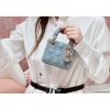 Best Replicas Bags - Christian Dior Micro Lady Dior Bag Cannage Lambskin S0856 Top Quality Louis Vuitton LV Replica Bags On Sales