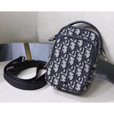 Replica Christian Dior Mini Oblique Diorcamp Messenger Bag M1290