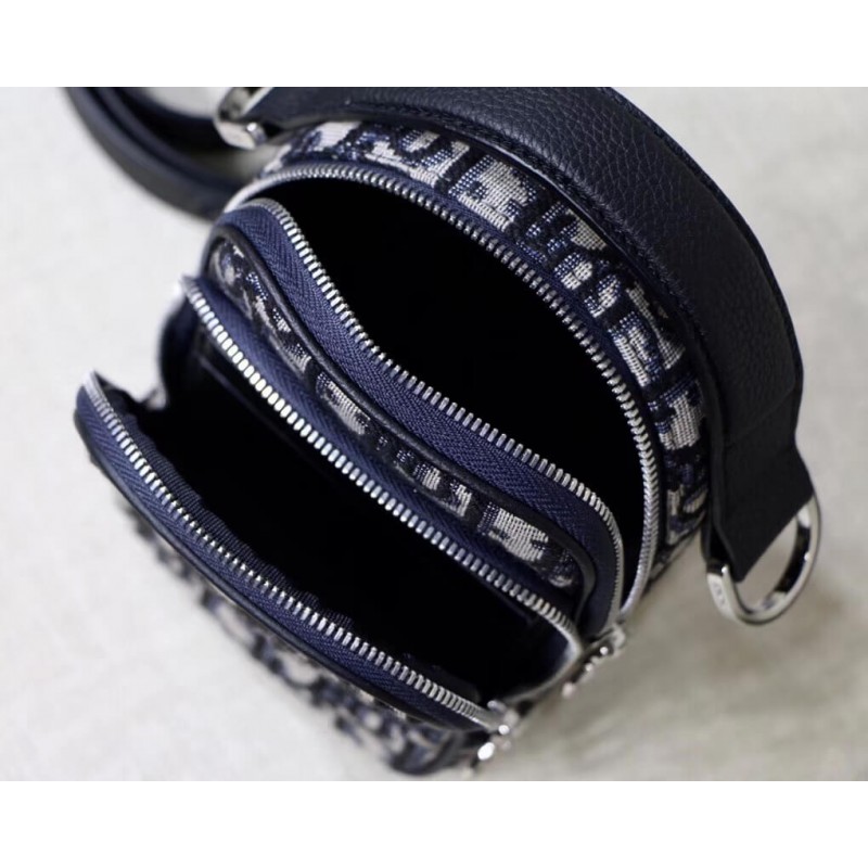 Replica Christian Dior Mini Oblique Diorcamp Messenger Bag M1290 - Image 9