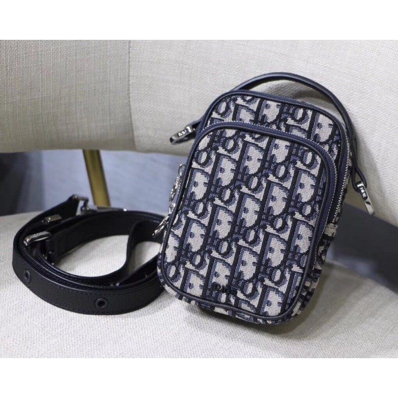 Replica Christian Dior Mini Oblique Diorcamp Messenger Bag M1290