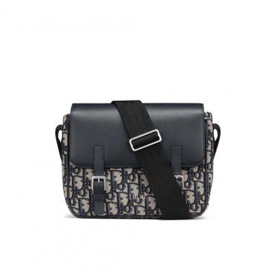 Replica Christian Dior Oblique Canvas And Calfskin M9994