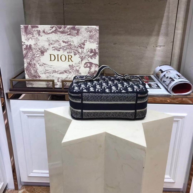 Replica Christian Dior Oblique Cosmetic Case 481050 - Image 4
