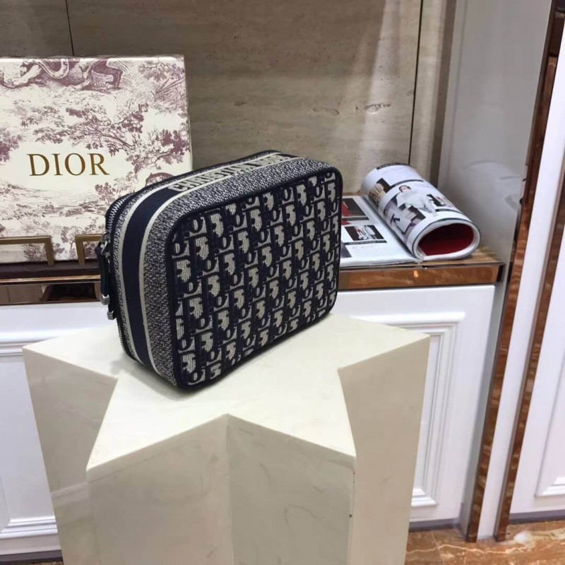 Replica Christian Dior Oblique Cosmetic Case 481050 - Image 6