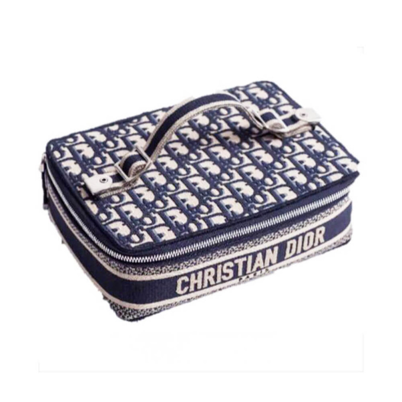 Replica Christian Dior Oblique Cosmetic Case 481050