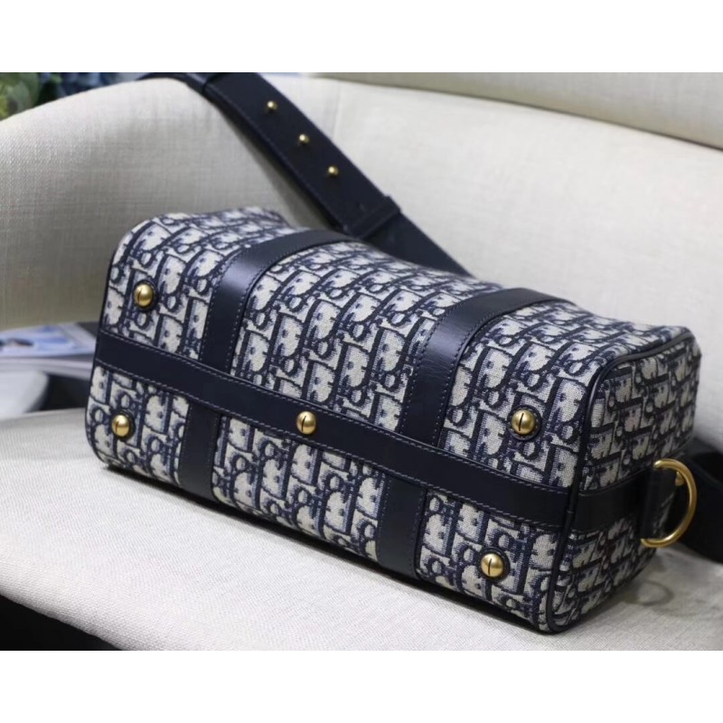 Replica Christian Dior Oblique Diorcamp Speedy 30 Bag M1294 - Image 5