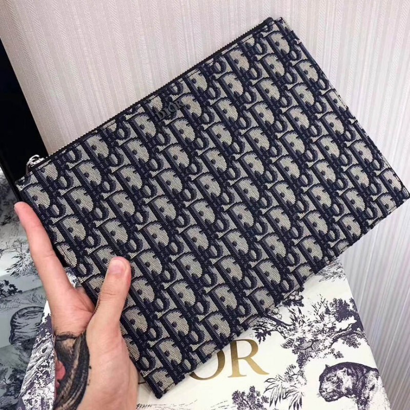 Replica Christian Dior Oblique Pouch 2Obc - Image 3