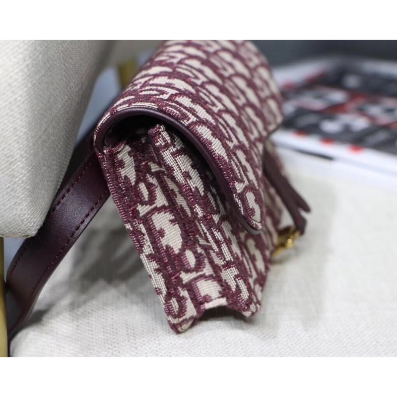 Replica Christian Dior Oblique Saddle Belt Bag S5619 - Image 6