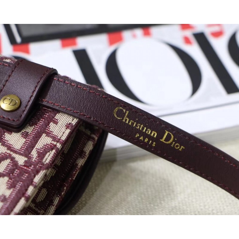 Replica Christian Dior Oblique Saddle Belt Bag S5619 - Image 8