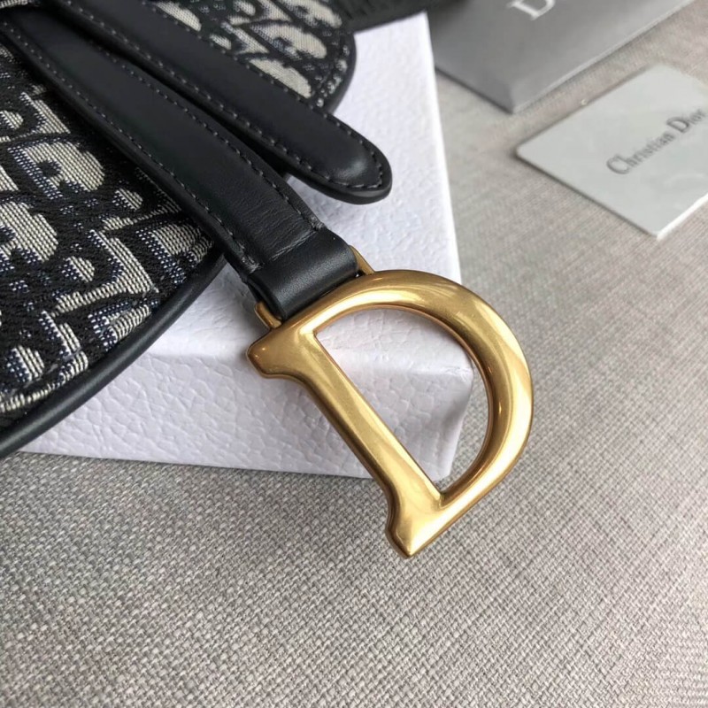 Replica Christian Dior Oblique Saddle Belt Bag S5632 - Image 3