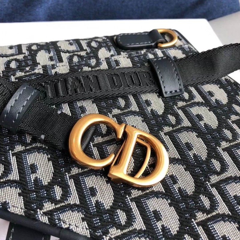 Replica Christian Dior Oblique Saddle Belt Bag S5632 - Image 8
