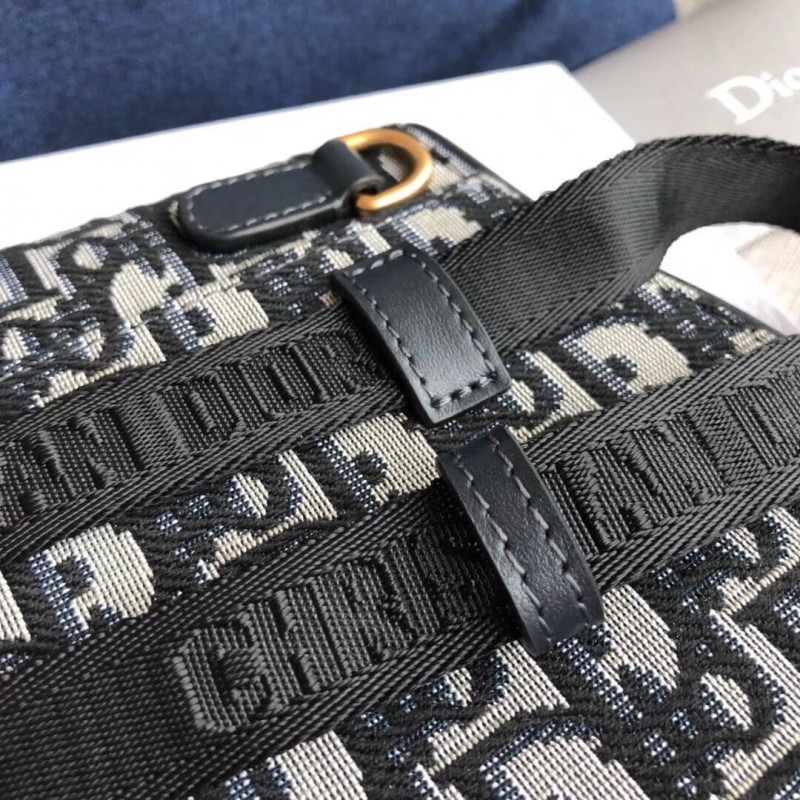Replica Christian Dior Oblique Saddle Belt Bag S5632 - Image 9